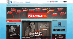 Desktop Screenshot of dracenafm.com